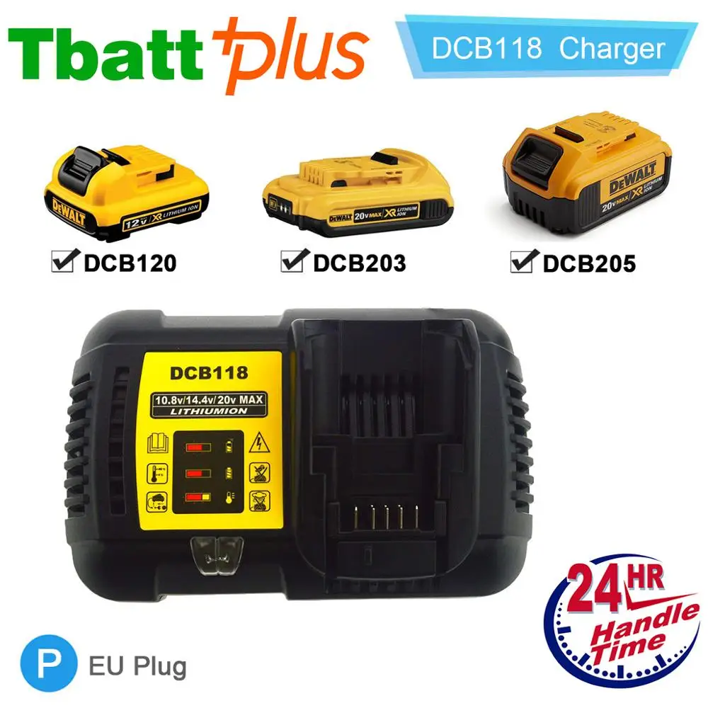

Replacement Dewalt DCB118 20V 60V MAX FLEXVOLT Lithium Ion Fast Charger DCB118B