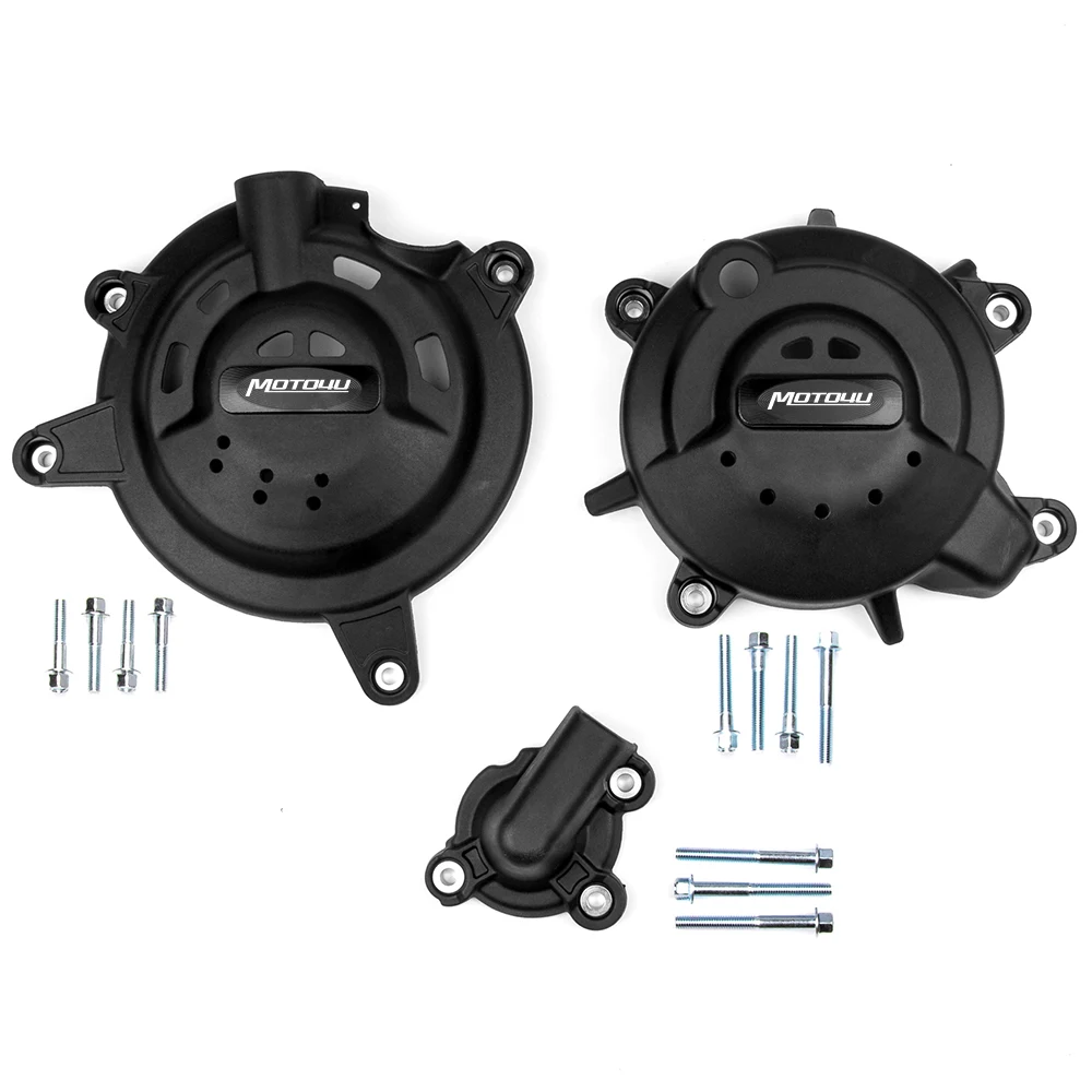 

for KAWASAKI NINJA400 NINJA 400 Nylon Engine Stator Cover Crank Case Set Protector Guard 2017 2018