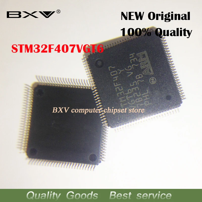 

10pcs STM32F407VGT6 STM32F407 FLASH LQFP100