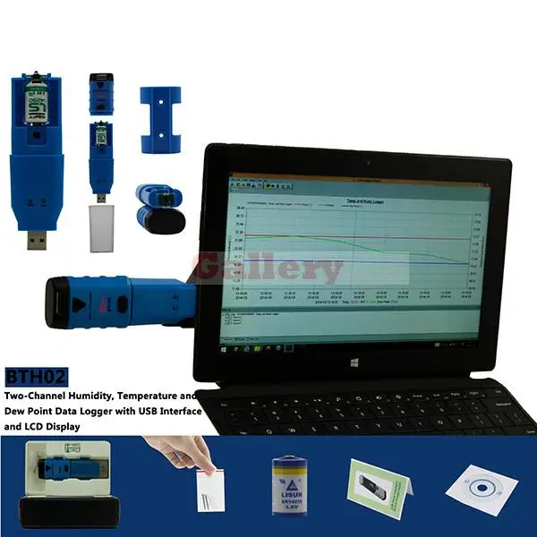 Bth02 Professional Digital Portable Usb Temperature Data Logger Recorder Termometro Gps Termometro Data Logger Gps Data Logger Wholesale Construction & Real Estate