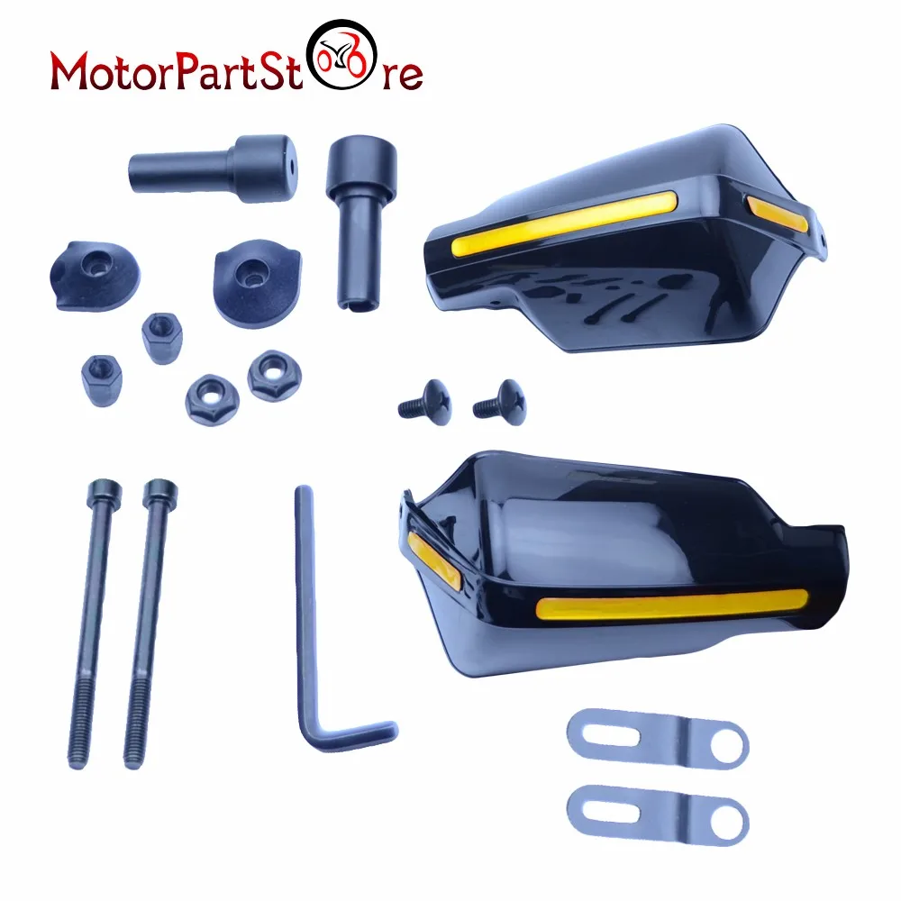 2 x Brush Bar Hand Guards Handguard for 7/8" Universal handlebar