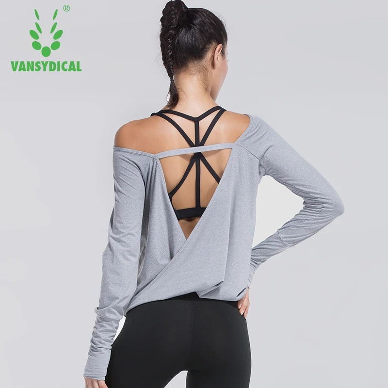 backless workout shirts