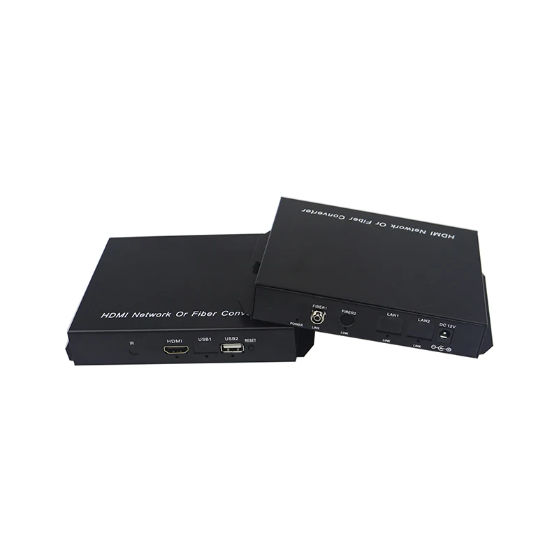 

HDMI KVM fiber optic converter HDMI USB mouse and keyboard KVM Extender single mode fiber 20KM