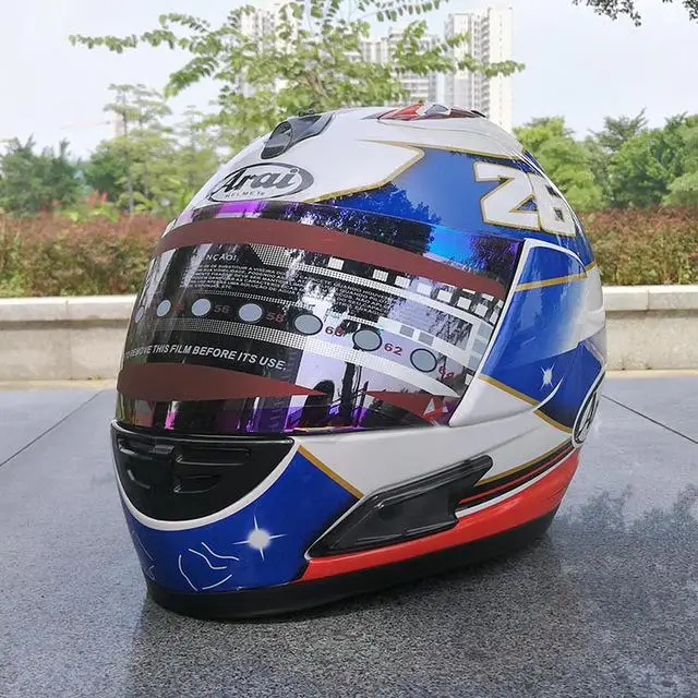 ARAI RX-7X LE шлем мотоциклетный шлем RX-7 EU/CORSAIR-X US IOM TT полный шлем Motocoss гоночный шлем Isle of Man, Capacete - Цвет: 1