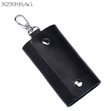 XZXBBAG, натуральная кожа, деловой держатель для карт, кошельки для ключей, унисекс, органайзер для ключей, для мужчин, ключница для ключей, для автомобиля, для женщин, чехол для ключей, сумка