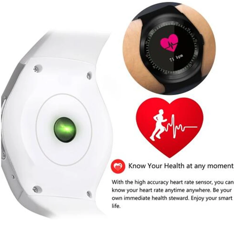 Y1X T1 smart watch es sim TF 1 54 дюймов вокруг экрана 2G умные часы с экраном сердечного ритма