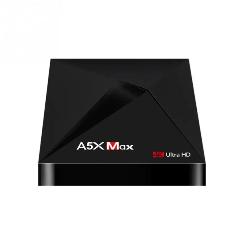 

New A5X Max Smart Android 8.1 TV Box RK3328 Quad Core 64bit USB 3.0 2.4G/5G WiFi 100/1000 LAN HDR10 4K Media Player