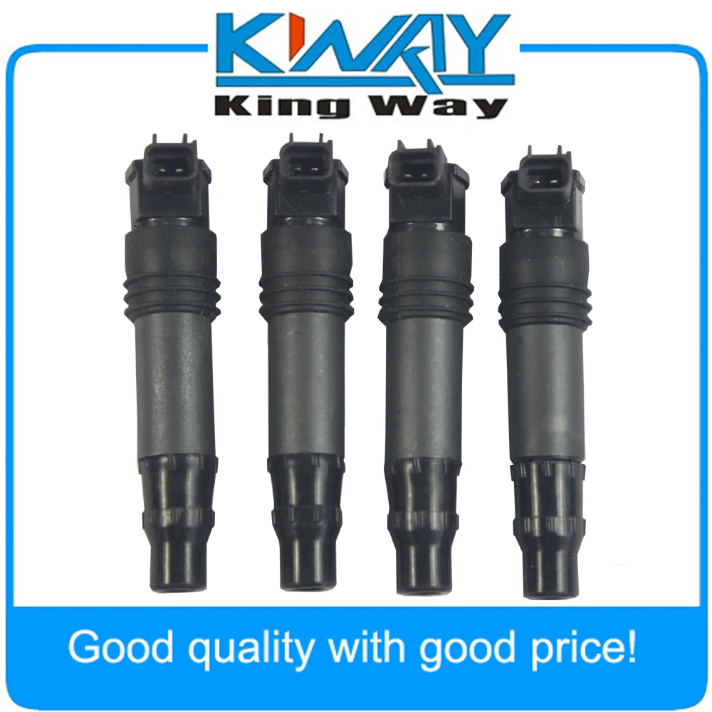 

Free Shipping-JDMSPEED 4-PACK IGNITION COIL 129700-4400 FITS FOR SUZUKI GSXR1000 GSX-R1000 2001-2008