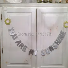 You Are My Sunshine баннер-Детские украшения/наряд для фотосессий новые детские гирлянды