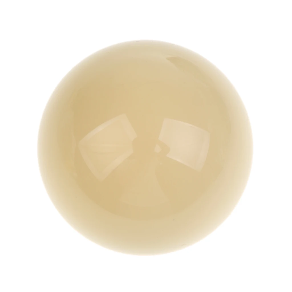 Black Dot Practice Training Billiard Pool Ball Beige Resin Snooker Billiard Accessories 57mm