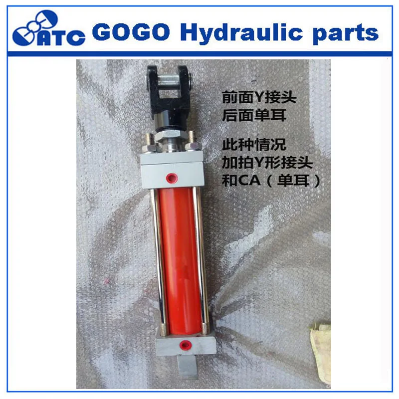 Слитого тяжелого масла цилиндр двойного действия варочная поверхность гидравлический цилиндр, варочная панель серии HOB40, HOB50, HOB63, HOB80, HOB100