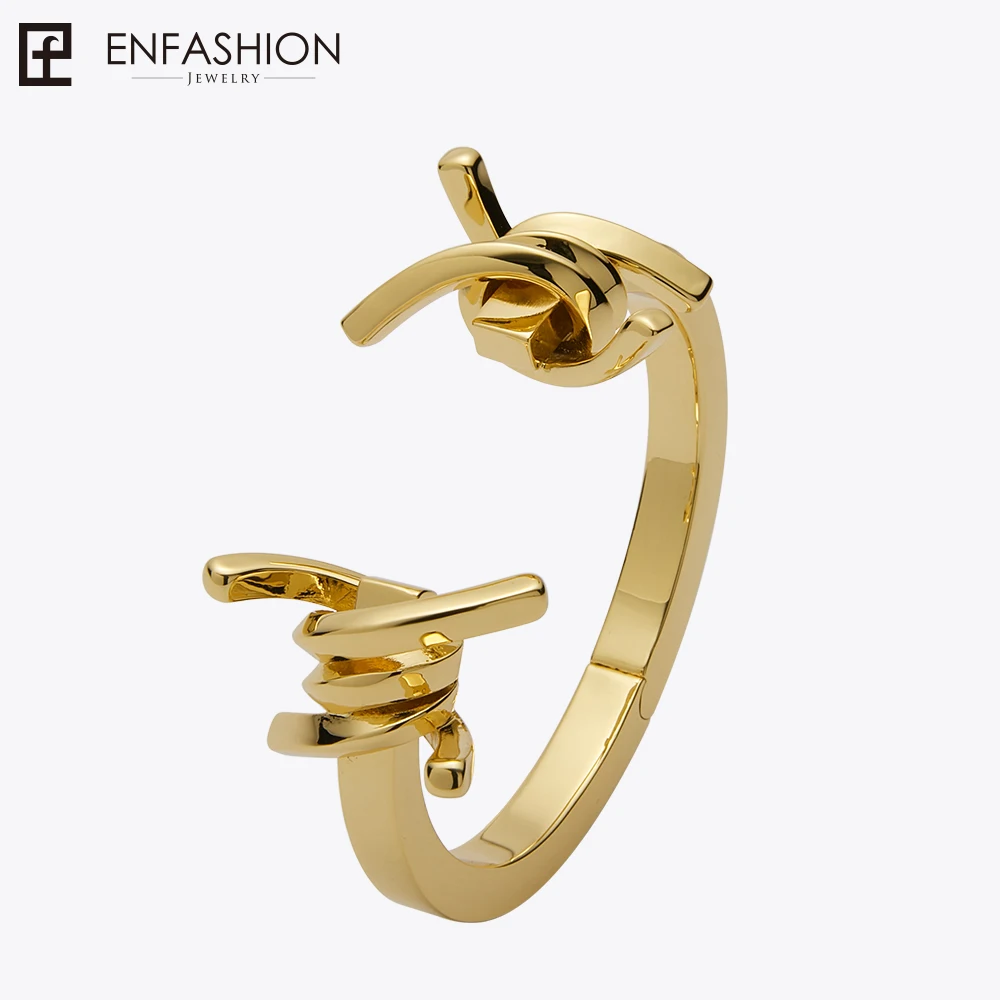 Enfashion Jewelry Thorns Barbed Bracelet Noeud armband Gold color Bangle Bracelet For Women Cuff Bracelets Manchette Bangles Enfashion Jewelry Thorns Barbed Bracelet Noeud armband Gold color Bangle Bracelet For Women Cuff Bracelets Manchette Bangles