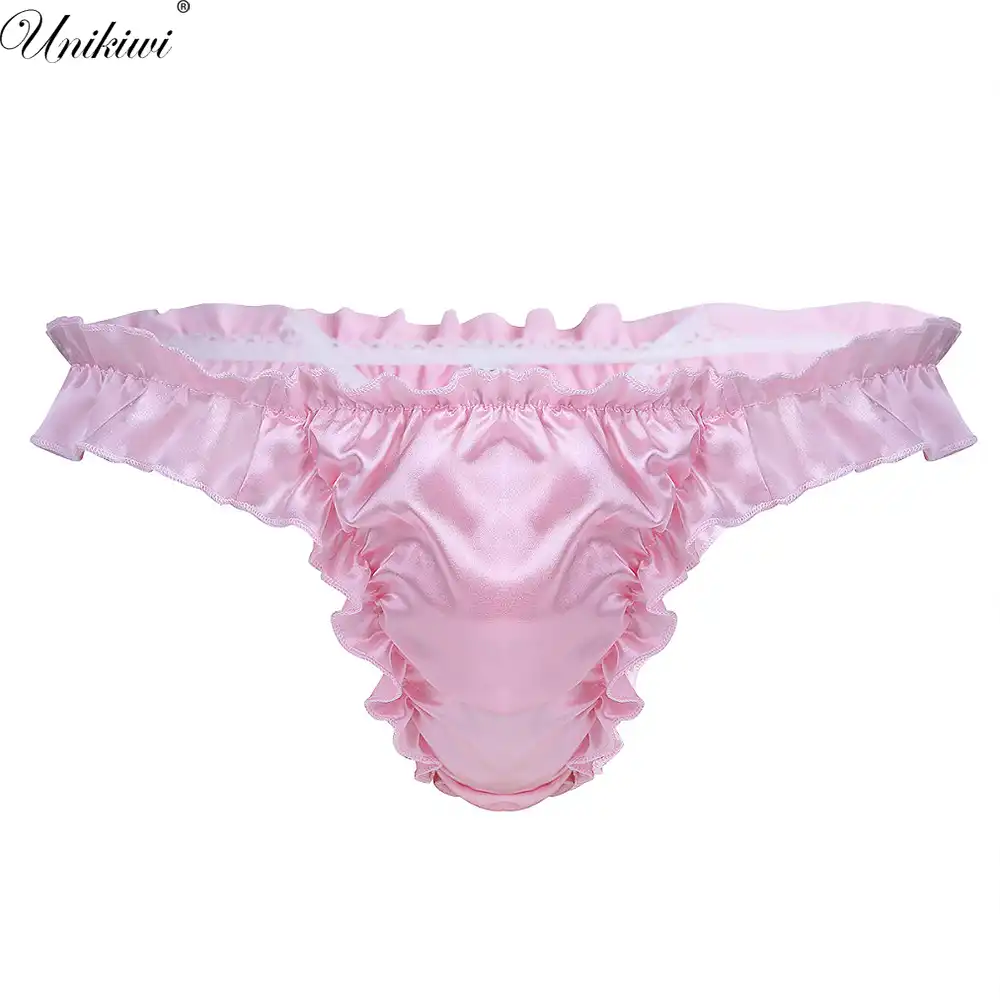 frilly silk knickers