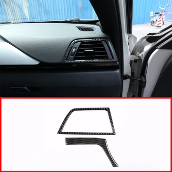 

2Pcs Real Carbon Fiber Car Side Outlet Decorative Stickers For BMW 3 Series GT F30 F33 F34 F36 2013 -2018Car Accessories For LHD