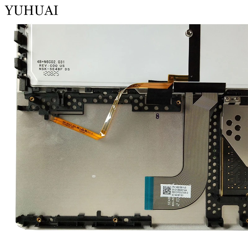 Teclado do Portátil dos Eua para Sony Palmrest Capa Superior 025-111a-2363 025-101a-2363 Teclado Svs15 Svs151100c Svs15118ecb Svs15118ecw - Imagem 3