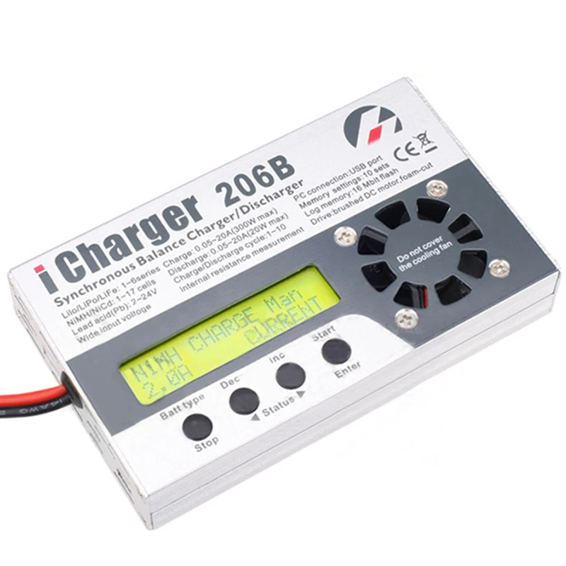 

New Arrival iCharger 206B 20A 300W 6S Battery Balance Charger Discharger