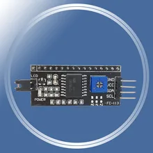 Iic i2c twi spi placa de interface serial porta para arduino 1602 2004 lcd lcd1602 adaptador placa lcd módulo conversor pcf8574