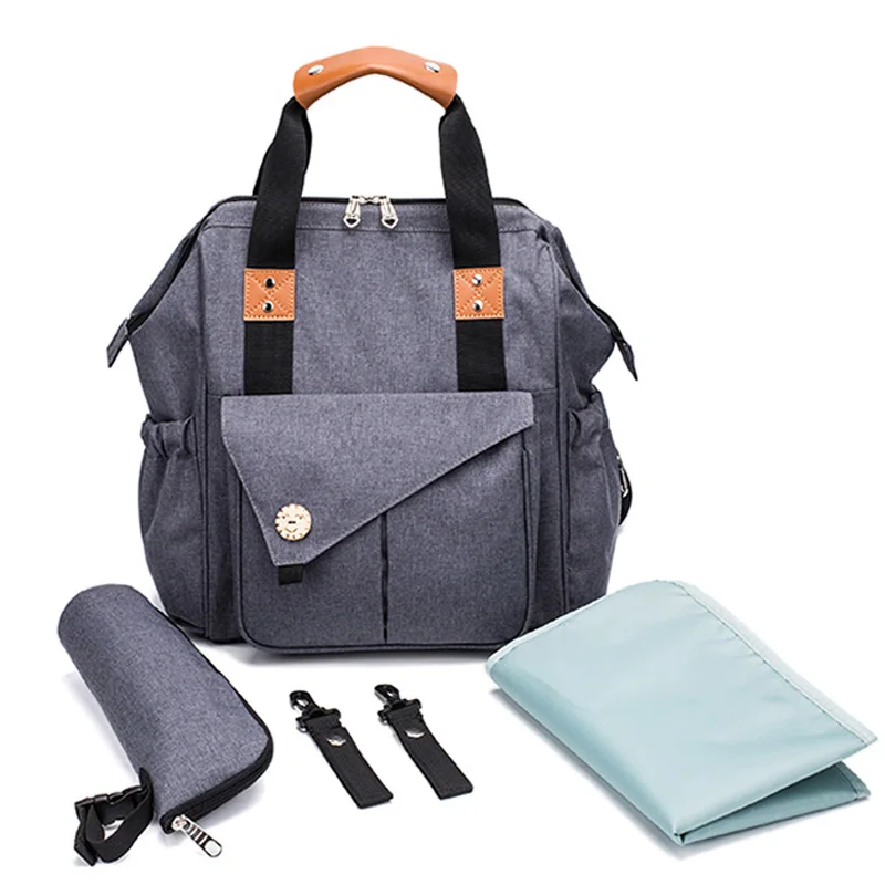 

Large Capacity Mummy Bag For Travel Baby Care Bag Baby Stuff Diaphragm Waterproof Diaper Bag Nappy Bag