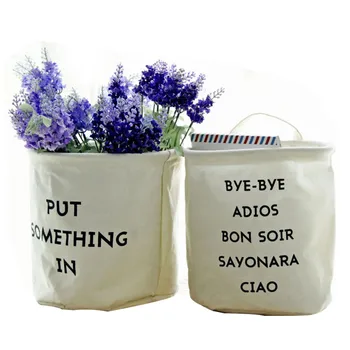 

Household Storage Basket Sundries Clothes Storage Box Desktop Decor Decor Wall Flower Basket Office Bedroom Desk Container