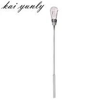 1 шт. Новая мода из нержавеющей стали Макияж брови и губы татуировки чернила палочка для перемешивания инструмент красоты оптом Dec 5