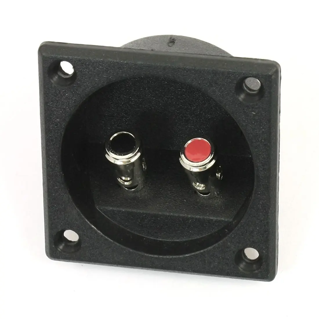 

IMC Hot Square Shape Double Binding Post Type Speaker Box Terminal Cup Black