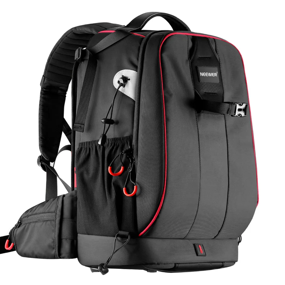 Goedkoop Neewer Pro Camera Case Waterdichte Shockproof Verstelbare Gewatteerde Camera Rugzak Tas met anti diefstal Combinatie Slot voor DSLR DJI