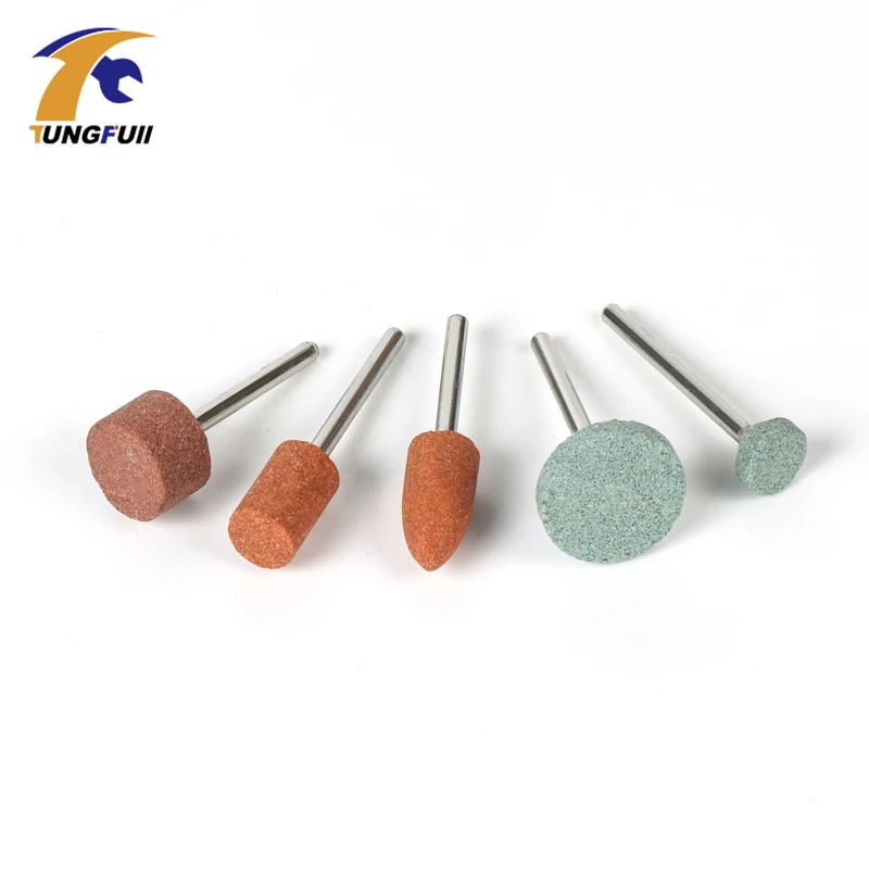 5pcs/set Abrasive Mounted Stone For Dremel Rotary Tools Grinding Stone Wheel Head Dremel