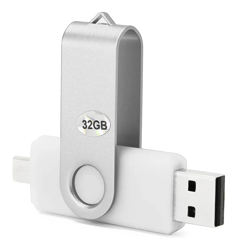 USB 2,0 USB флеш-накопитель для Android системы 8 ГБ 16 ГБ 32 ГБ 64 Гб 128 Гб внешний накопитель 2 в 1 флешки