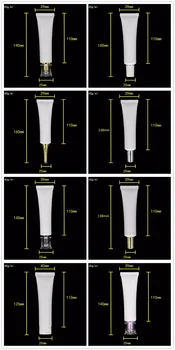 

40g matte white Cosmetic Cream Tube,Plastic Soft tube,for eye cream/gel/mildy wash/essence fluid/hand cream/sample container