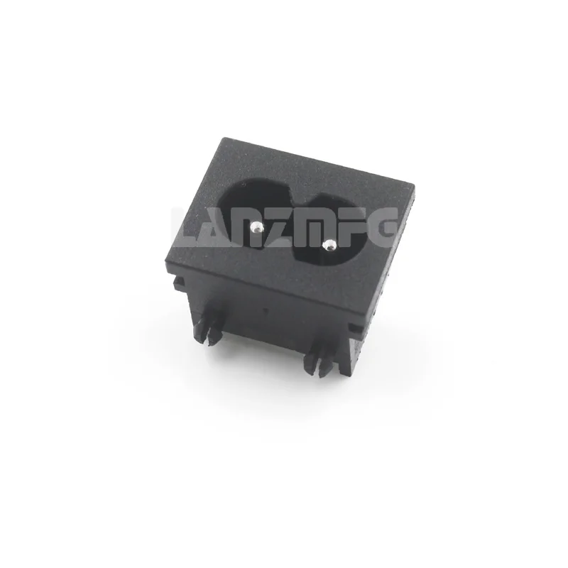 

LZ-8-1S1 C8 IEC, разъем питания, черные электронные розетки переменного тока