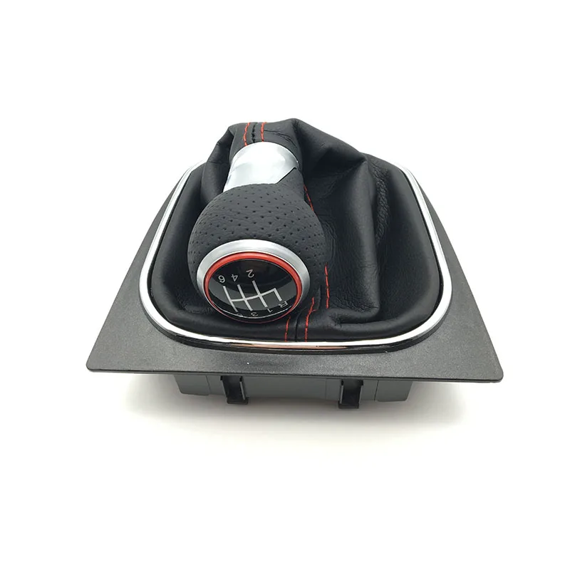 

5 6 Speed Car Gear Stick Level Shift KnobFor VW Golf 5 MK5 R32 For GTI 2004 2005 2006 2007 2008 2009 Golf V VI