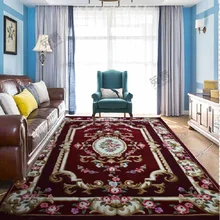 ALITEXTILEBTOC европейские американские ковры шерсть плюс размер коврики для спальни, прихожей гостиной удобные ковры