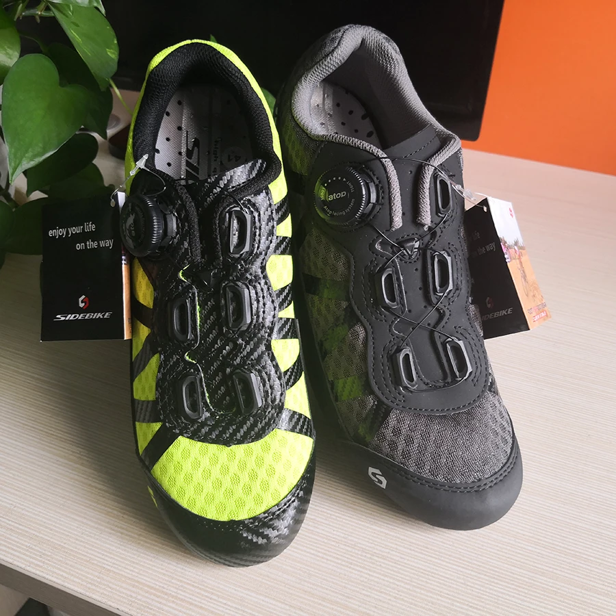 non lock cycling shoes