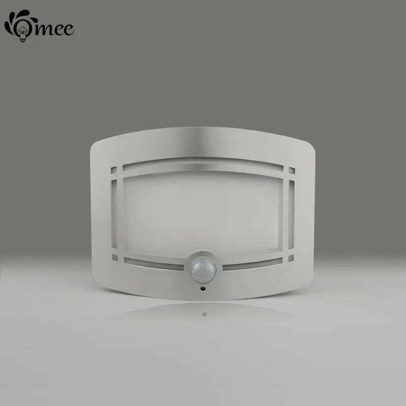 ABS Wall Light Sensor Control Battery Night Light Novelty Square Bedroom lamp For Home Stair Baby Gift Romantic Wall Lights