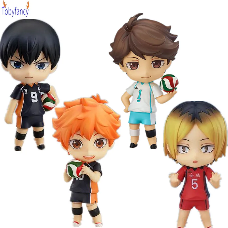 Haikyuu фигурки героев Nendoroid Хината кагеяма Оикава Kozumekenma Рисунок ПВХ 10 см японского
