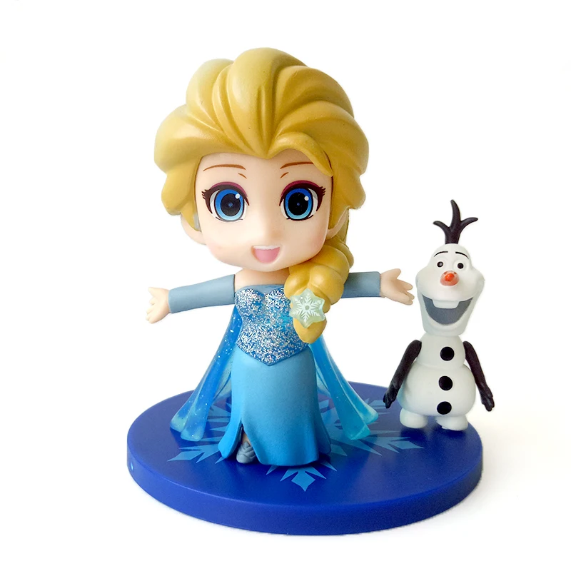 Disney Princess Toys 3pcs/Set 5-8cm Kawaii Q Vesion Frozen Elsa Doll Action Figure Toys Gift New Loose High Dolls For Children Disney Princess Toys 3pcs/Set 5-8cm Kawaii Q Vesion Frozen Elsa Doll Action Figure Toys Gift New Loose High Dolls For Children