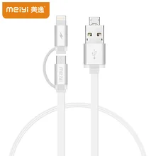 MEIYI 1 м металлический штекер Лапша кабель USB OTG для iPhone 8 7 6 6s Plus 5s 5 iPad mini подходит для IOS 10 9 8-контактный кабель для телефонов Android