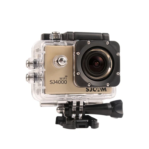 Оригинальная SJCAM SJ4000 WI-FI спортивные Камера, позволяющая погружаться под воду на глубину до 30 м подводный Водонепроницаемый Камера 12MP 1080 P Full HD Экшн-камера, спортивные DV камеры - Цвет: Золотой