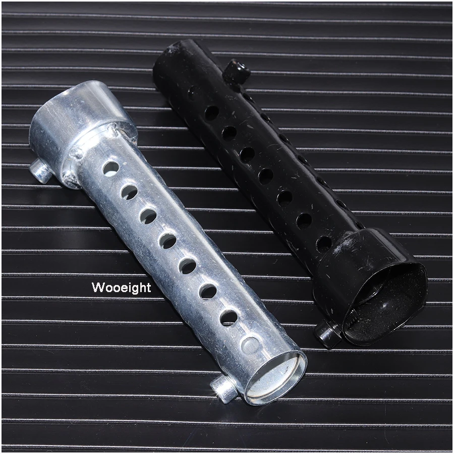 Wooeight 35140mm Universal For Motorcycle Metal Exhaust Muffler Adjustable DB Killer Silencer Noise Sound Eliminator (7)