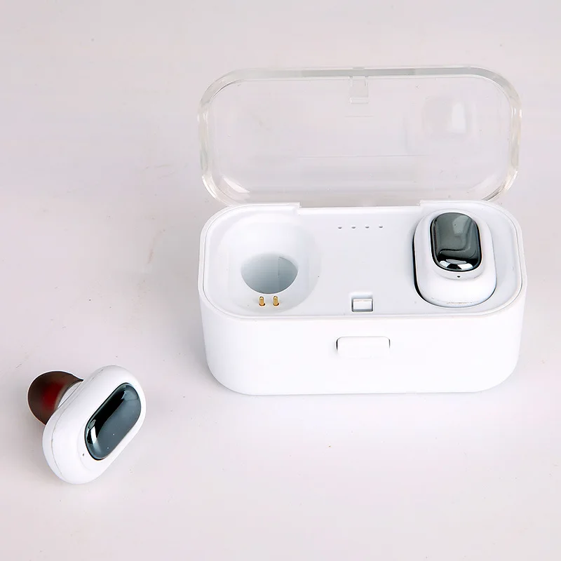 Bluetooth Earphones 5.0 TWS Mini Wireless Headset Stereo Deep Bass Earphone with Mic Charging Box for IPhone Android XIAOMI Bluetooth Earphones 5.0 TWS Mini Wireless Headset Stereo Deep Bass Earphone with Mic Charging Box for IPhone Android XIAOMI