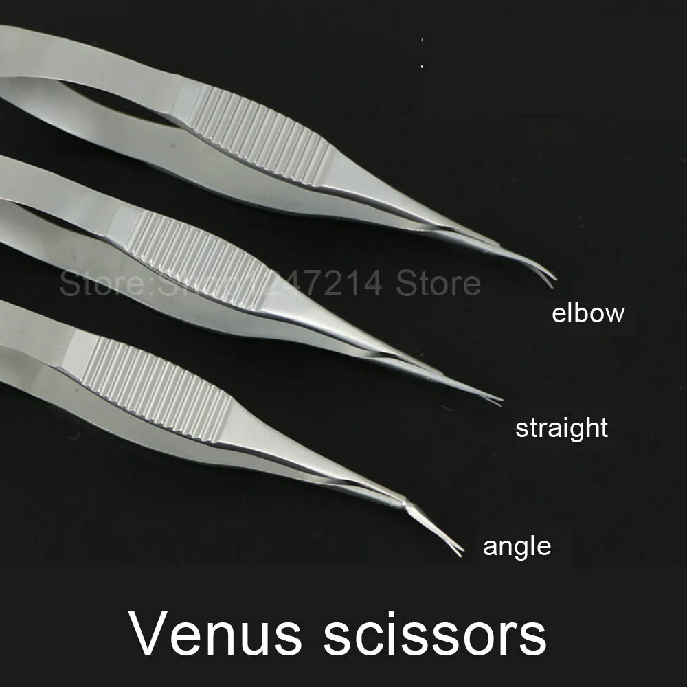 8.5cm Venus scissors double eyelid iris scissors   Makeup Scissor 6