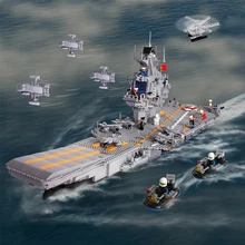 Военные развивающие строительные блоки, игрушки для детей, подарки, солдат, герой, лодка, вертолет, авиационный перевозчик, оружие, городская серия