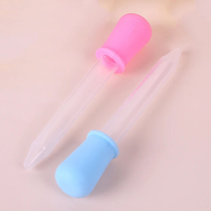 

5ML Child Silicone Pipette Liquid Food Dropper Baby Dropper Medicine Feeder Child Medicine Device Plastic Infant Utensils