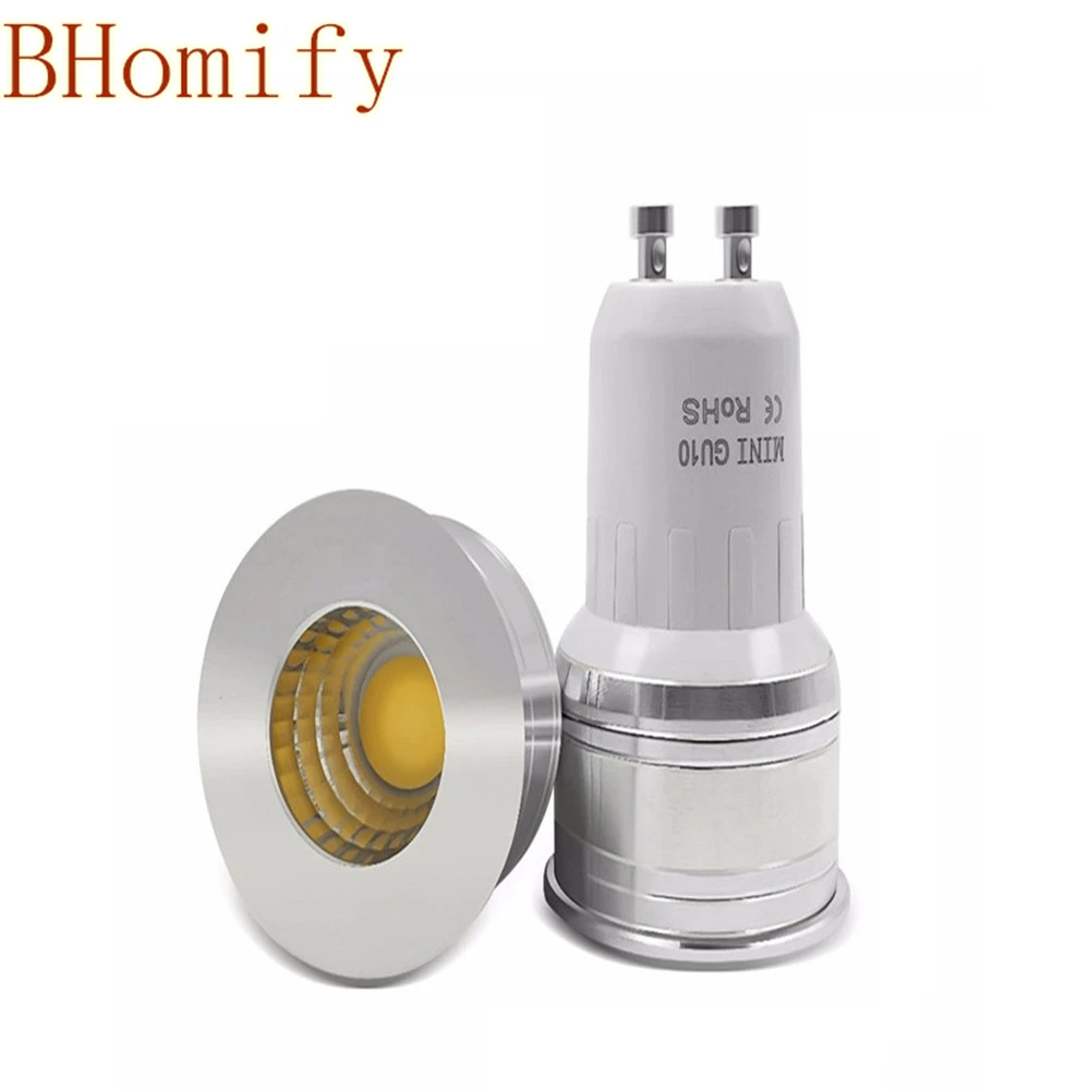 

LED small lamp mini gu10 GU5.3 cob 35mm spotlight 6w dimmable led bulb AC220v 110v spot lamp for living room bedroom table lamp