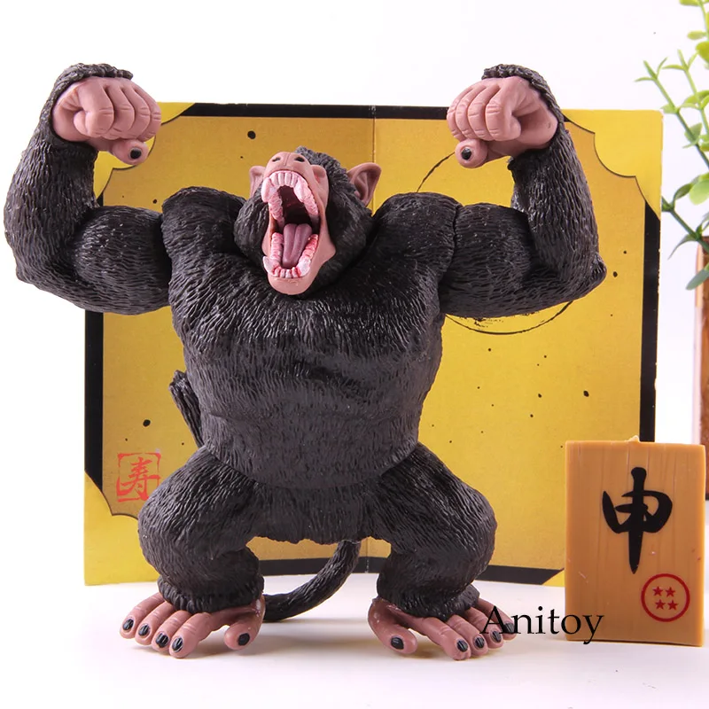 Аниме Dragon Ball Z Banpresto Son Gokou King Kong ПВХ фигурка Коллекционная модель игрушки 14 см KT1879