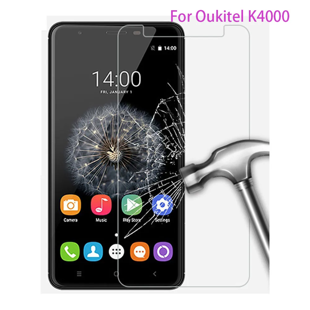 2 шт. закаленное стекло Naxtop 2.5D для Oukitel K10000 Pro / K6000 Plus K4000 K4000|Защитные стёкла и