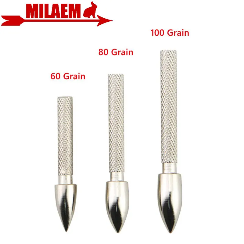 

Archery Arrowhead ID4.2mm 60/80/100Gr Broadheads Arrow Point Tips Carbon Arrow Shaft Hunting Accessories