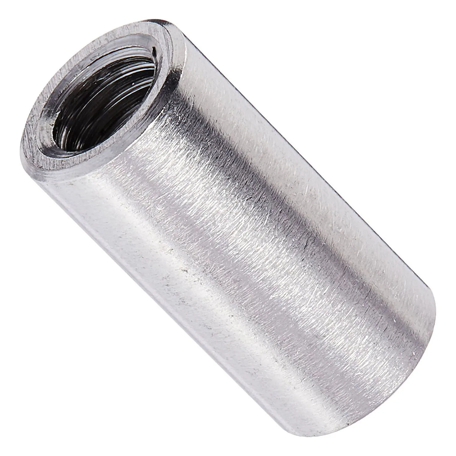 

Round Connector Nuts M8X1.25Mm Threaded Sleeve Rod bar 304 Stainless steel Round Connector Nuts 10Pcs