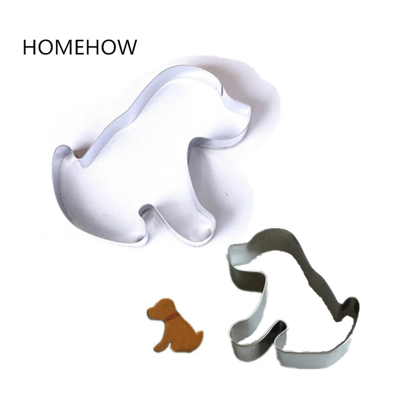 

1PC Animal Series Puppy Doggie Dog Biscuit Cutter Stainless Steel Dog Shape Sugarcraft Fondant Cutter DIY Baking Tools
