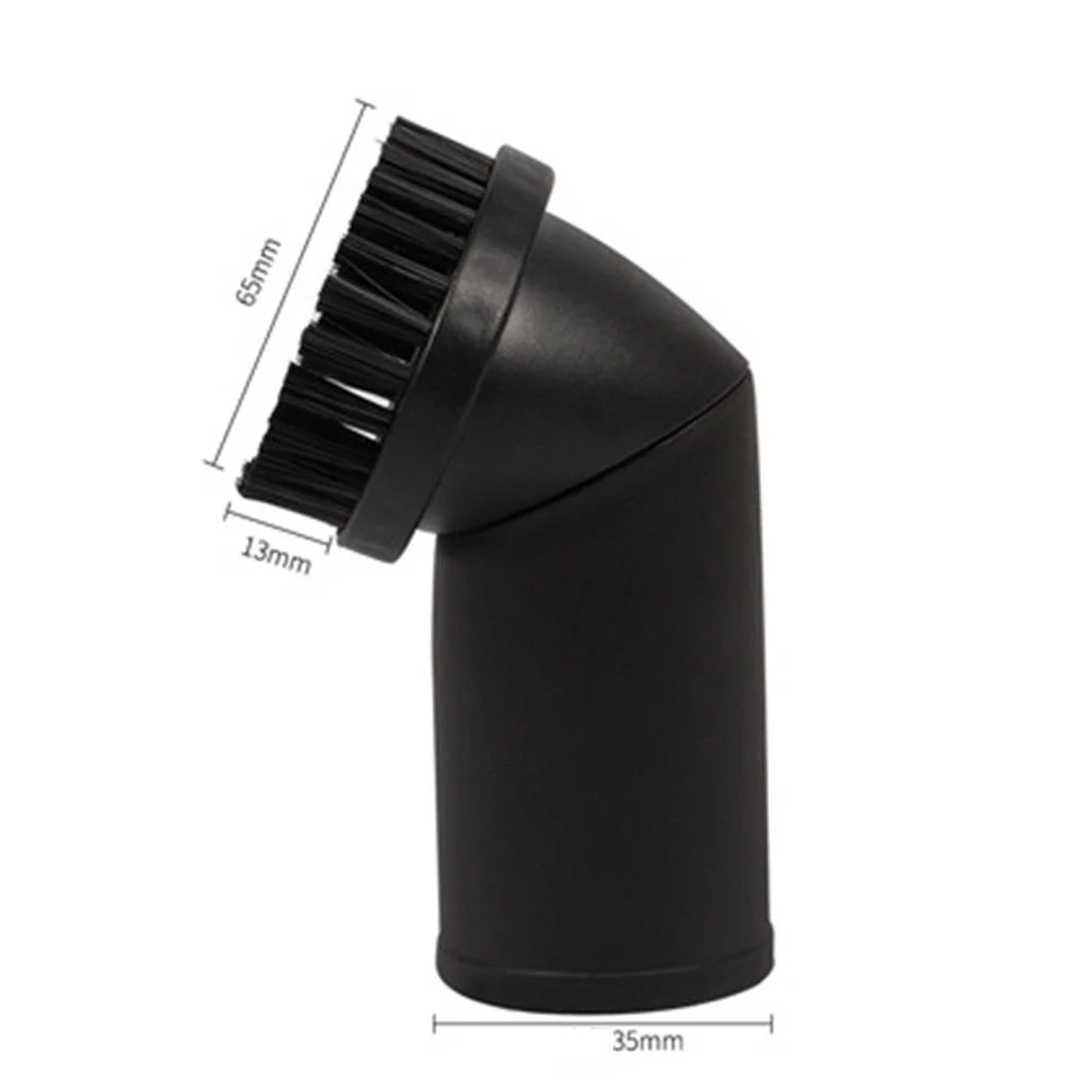 Чистящая головка для Philips, набор из 2 предметов, пластиковая часть, щетки для пылесоса, круглая пыль, 35 мм, черная, новая распродажа